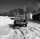 Back of Truck with Three Garages