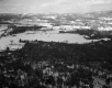 Aerial View White River Jct Town Top Left Background