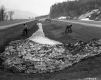 Interstate 89 Waterbury Two Men Clearing Litter