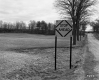 Traffic Sign Looking Easterly 