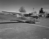 View of Cessna 182 with Buildings