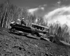 Tractor on Construction Site for I89