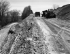 Construction of Road Looking East