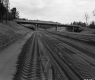 I-91 Construction with Bridge Looking North