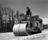 I-91 Construction: Man and Perini Construction Vehicle