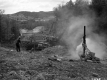 I-91 Construction Site with Machinery