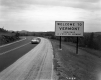 I-91 Looking South  In Derby with Road Sign