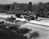 Spreader and Paver on Route 7