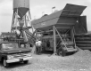 Two Men at Aggregate Batch Plant