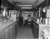 Bill Abrams and Donald Fairweather at Mobile Soils Laboratory on US 2