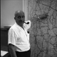 G.A. Pierce with Pipe and Map
