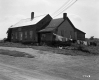 Home with Two Chimneys Near Future Construction Site of I-89