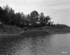 Winooski Reservoir with Concrete Wall