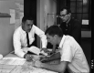 Three Men at Right-of-Way Division
