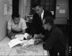 Three Men Work at Right-of-Way Division