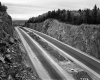 I-91 Lanes and Outcrop
