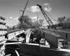 Close Up of Bridge Construction