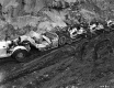 Construction Vehicles and Outcrop on I-89