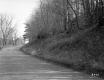 Hill on Side of Paved Road