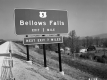 Highway Sign for Bellows Falls