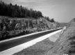 Highway Between Rocky Cliffs