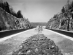 Highway Between Rocky Cliffs