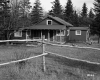 House with Wood Fence