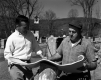 Highway Engineers Reviewing Plans