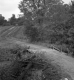 Crude Wood Bridge over Creek in Berkshire