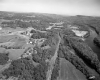 Aerial View of I-91 Construction
