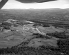 Aerial View of I-91 Construction