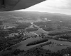 Aerial View of I-91 Construction