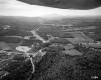Aerial View of I-91 Construction