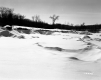 Brigham Property, Snow Drifts in Field
