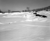 Brigham Property, Snow Drifts in Field