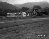 Trailer and Dwelling Along Road in Sharon