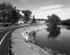 Curved Paved Road in Lemington