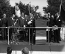 Commissioner Holden at the Highgate Border Crossing Ceremony