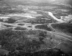 Aerial View of Route I-91 and Hartford Interchange