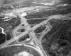 Aerial View of Route I-91 and Hartford Interchange