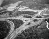 Aerial View of Route I-91 and Hartford Interchange