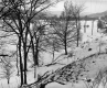 Walter Dunton Property, Snow-Covered Field along Railroad