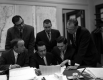 Canadians Planning with Engineer R. Nicholls