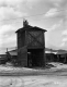 Sawdust Bin Next to a Saw Mill