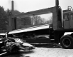 Car-Basher Demonstration at Hodgdon Junkyard