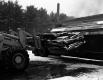 Car-Basher Demonstration at Hodgdon Junkyard
