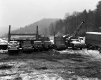 Car-Basher Demonstration at Hodgdon Junkyard