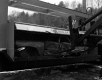 Car-Basher Demonstration at Hodgdon Junkyard