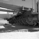 Construction I 89 Part of Machinery Close Up with Man