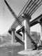 Sharon Bridge Construction Two Bridges and Crane